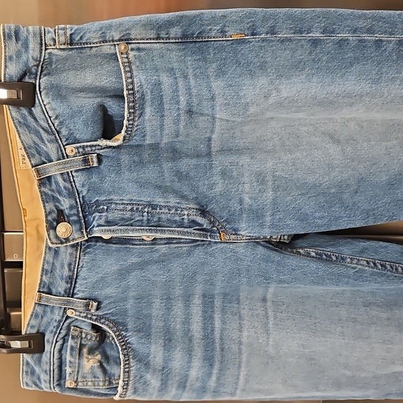 💕RAG & BONE💕 Piper Low Rise Straight Leg Button Fly Jeans Hermosa Blue 28 NWT - Picture 13 of 16